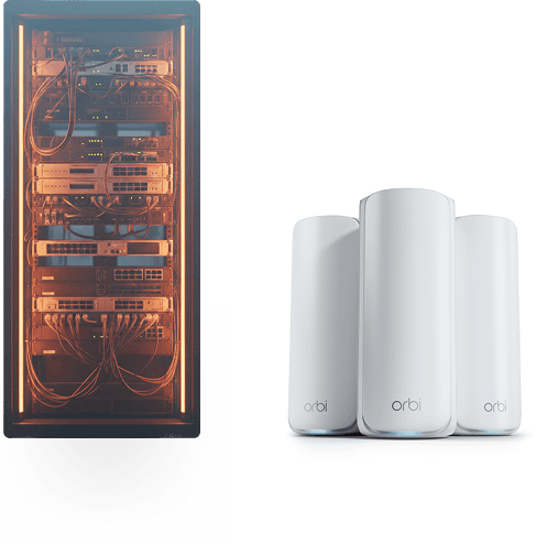 Server racks representing B2B solutions